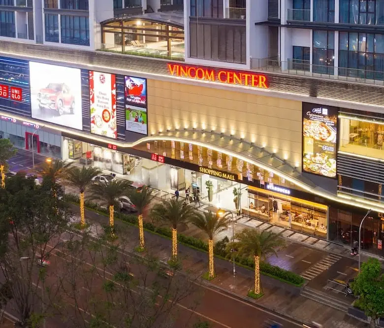 Vinhomes-Metropolisのショッピングモール