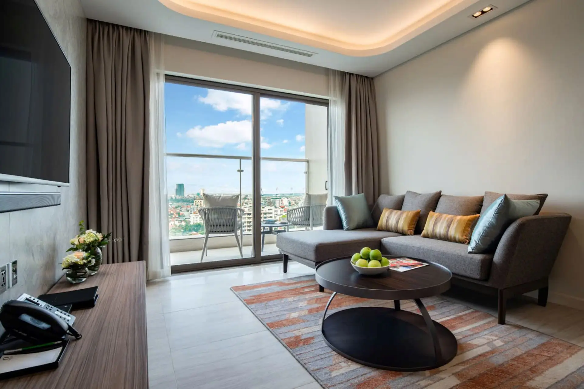 Oawood-2 Bed – living room