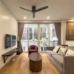 sakamoto2アパートのリビングルームと景色