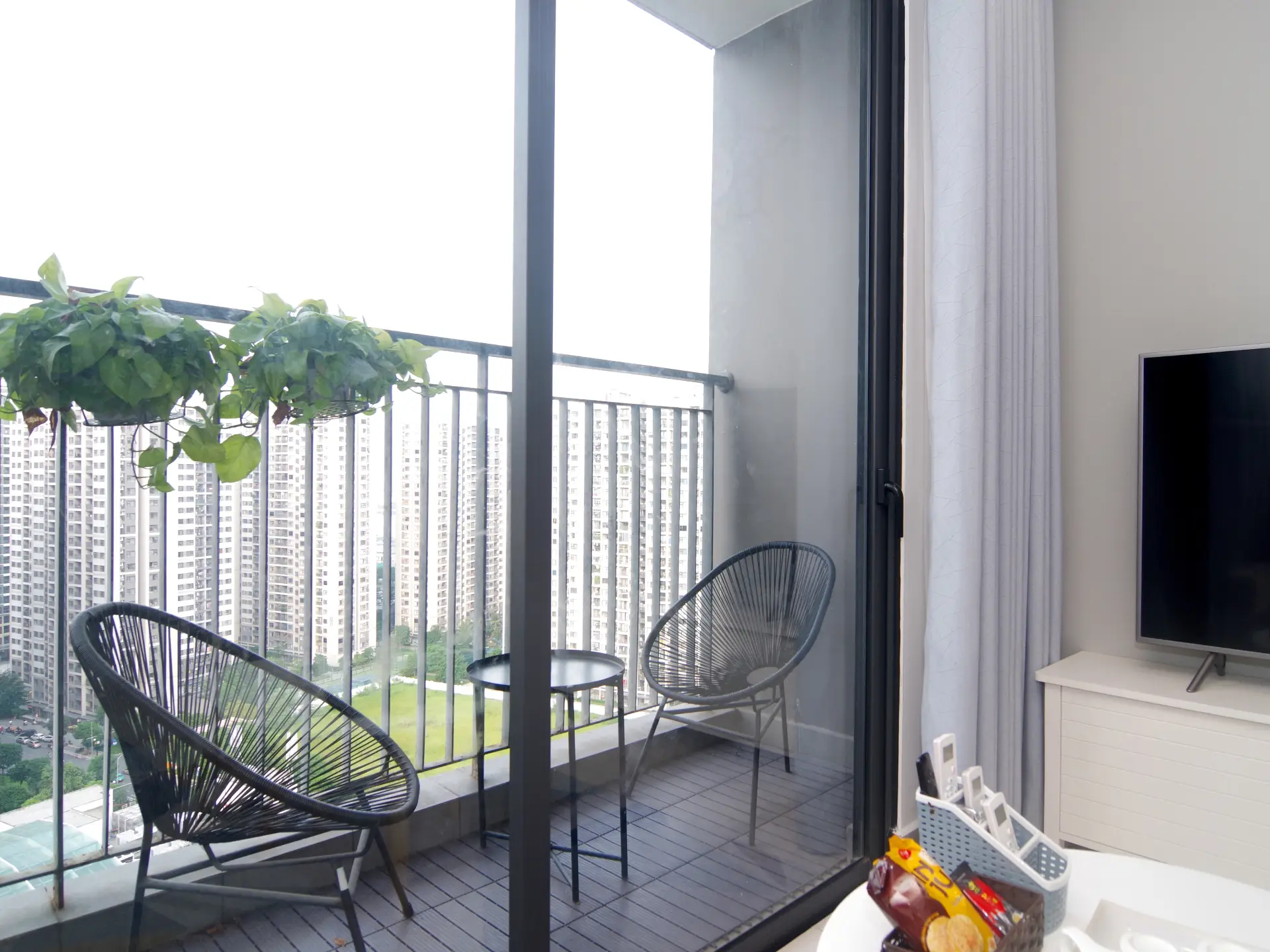 Vinhome Ocean Park- 3Bed – Balcony Vinhome Ocean Park- 3Bed のベランダ