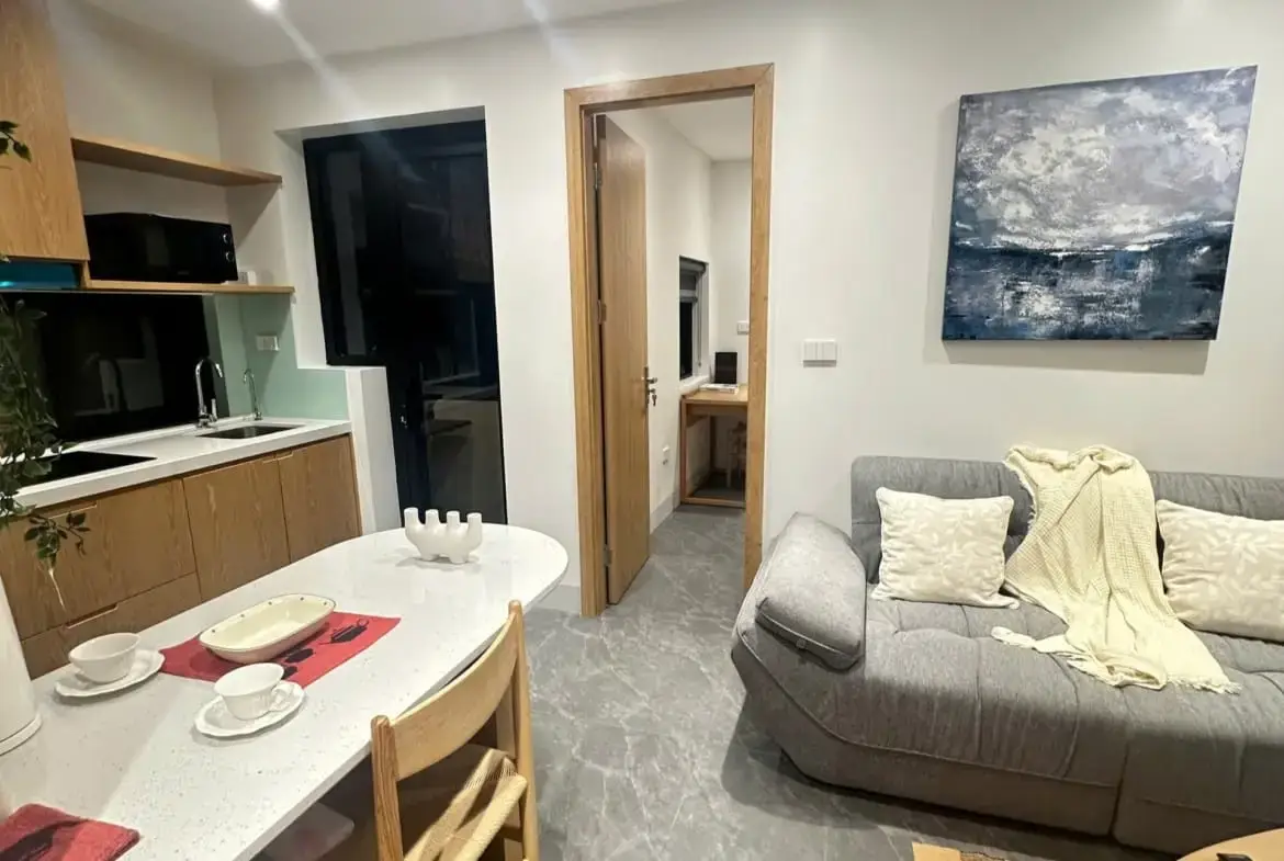 Apartment 224 Duong Buoiリビング