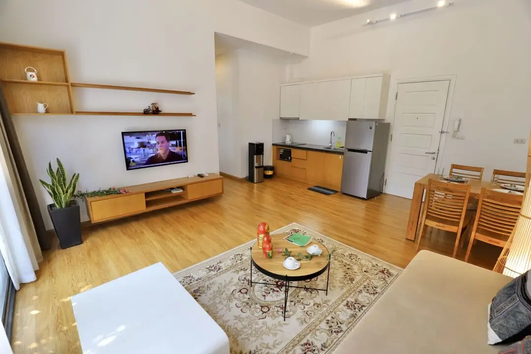 Toan Tien Housing _ 26 Pham Huy Thongリビングルーム