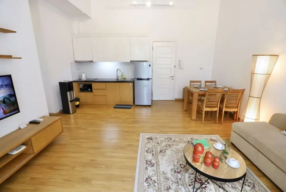 Toan Tien Housing _ 26 Pham Huy Thongリビングルーム