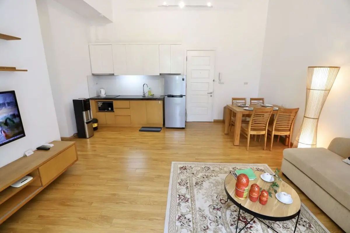 Toan Tien Housing _ 26 Pham Huy Thongリビングルーム