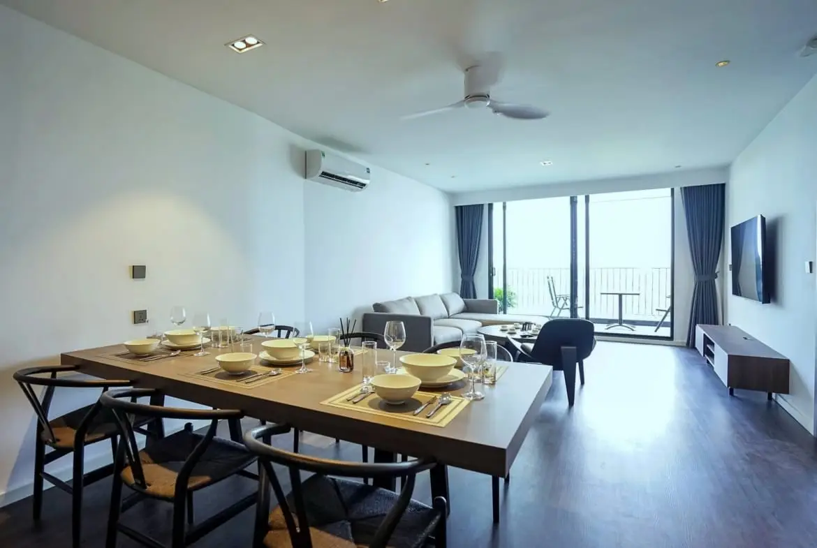 Hanoi Housing Quang An_4bed_401_ dinning room, kitchen (3)