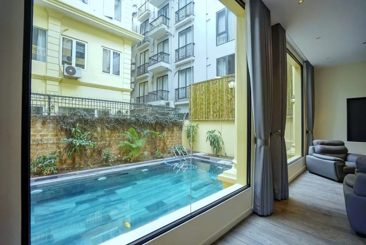 Hanoi Housing_Villa_ 7 ngo 52 To Ngoc Van_pool