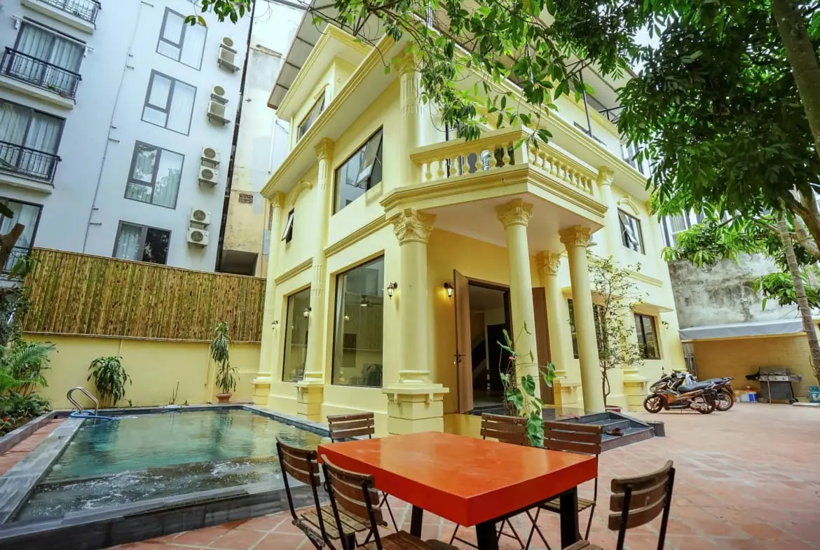 Hanoi Housing_Villa_ 7 ngo 52 To Ngoc Van_庭