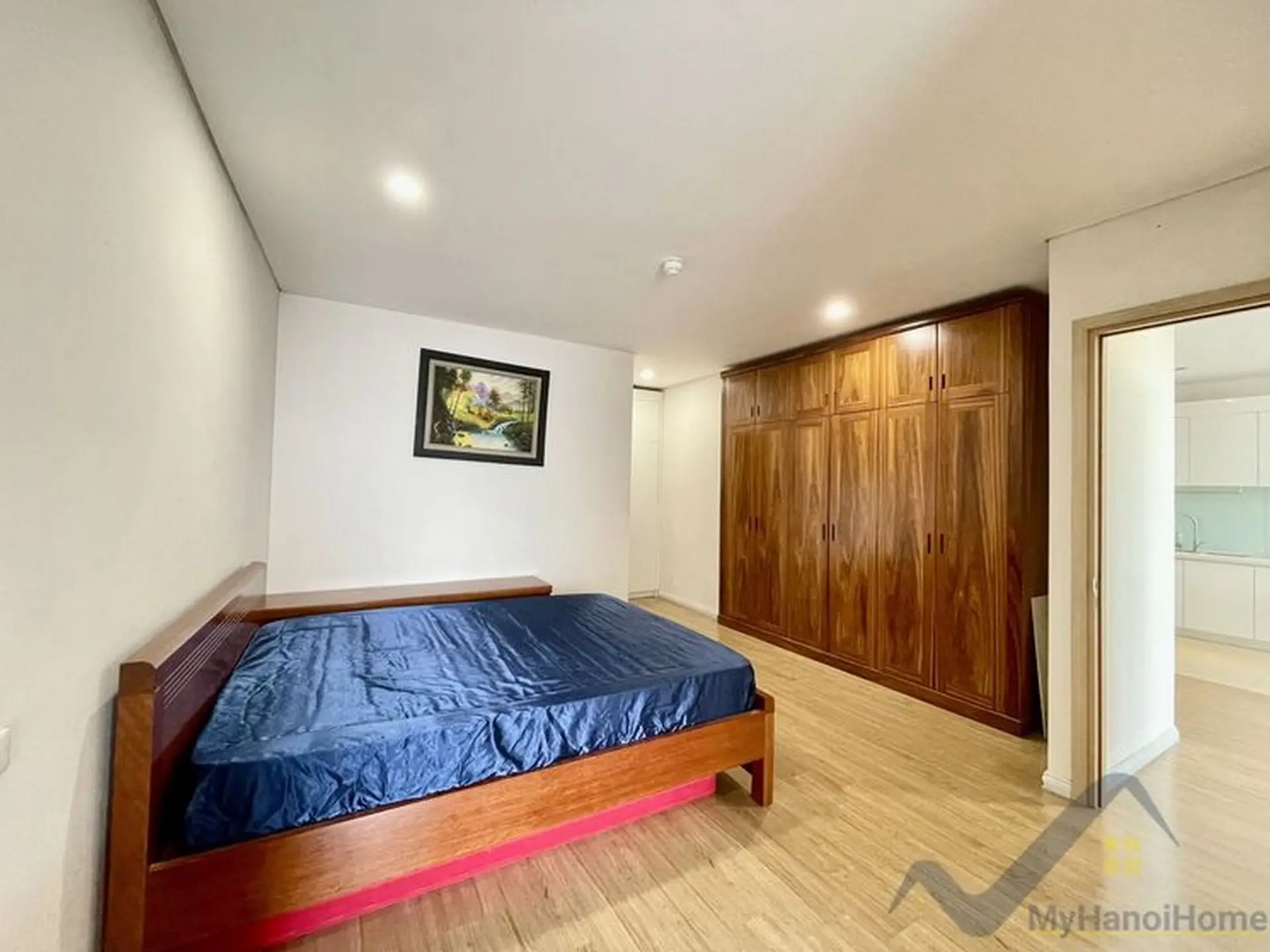 Mipec Long Bienベッドルーム