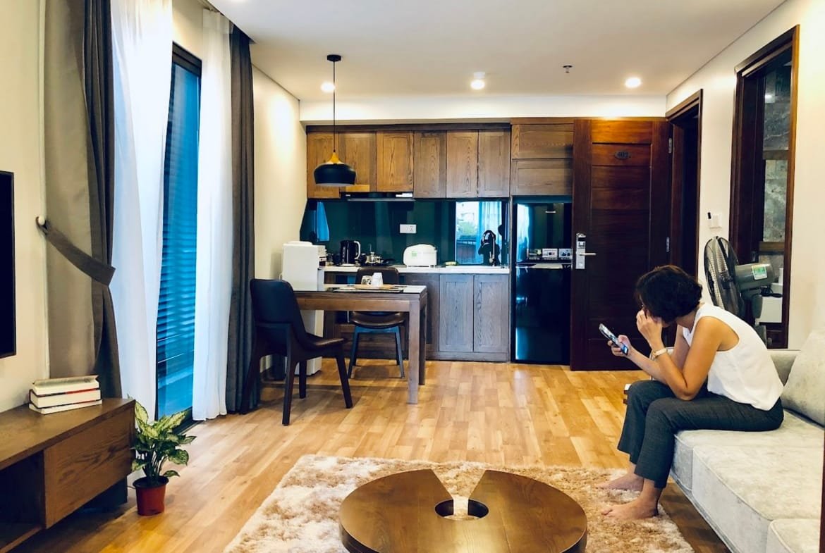 Ruby house Van Phuc リビング