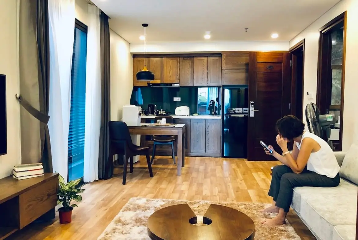 Ruby house Van Phuc リビング