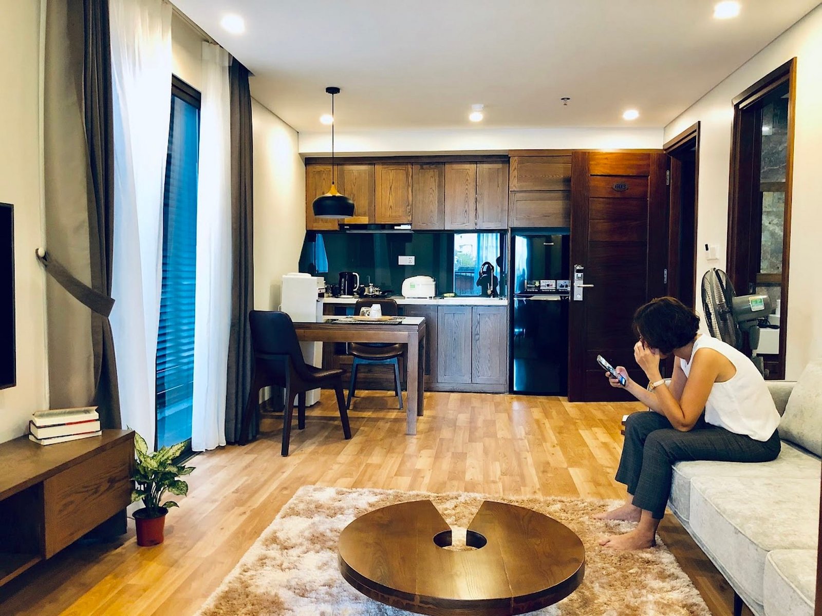 Ruby house Van Phuc リビング