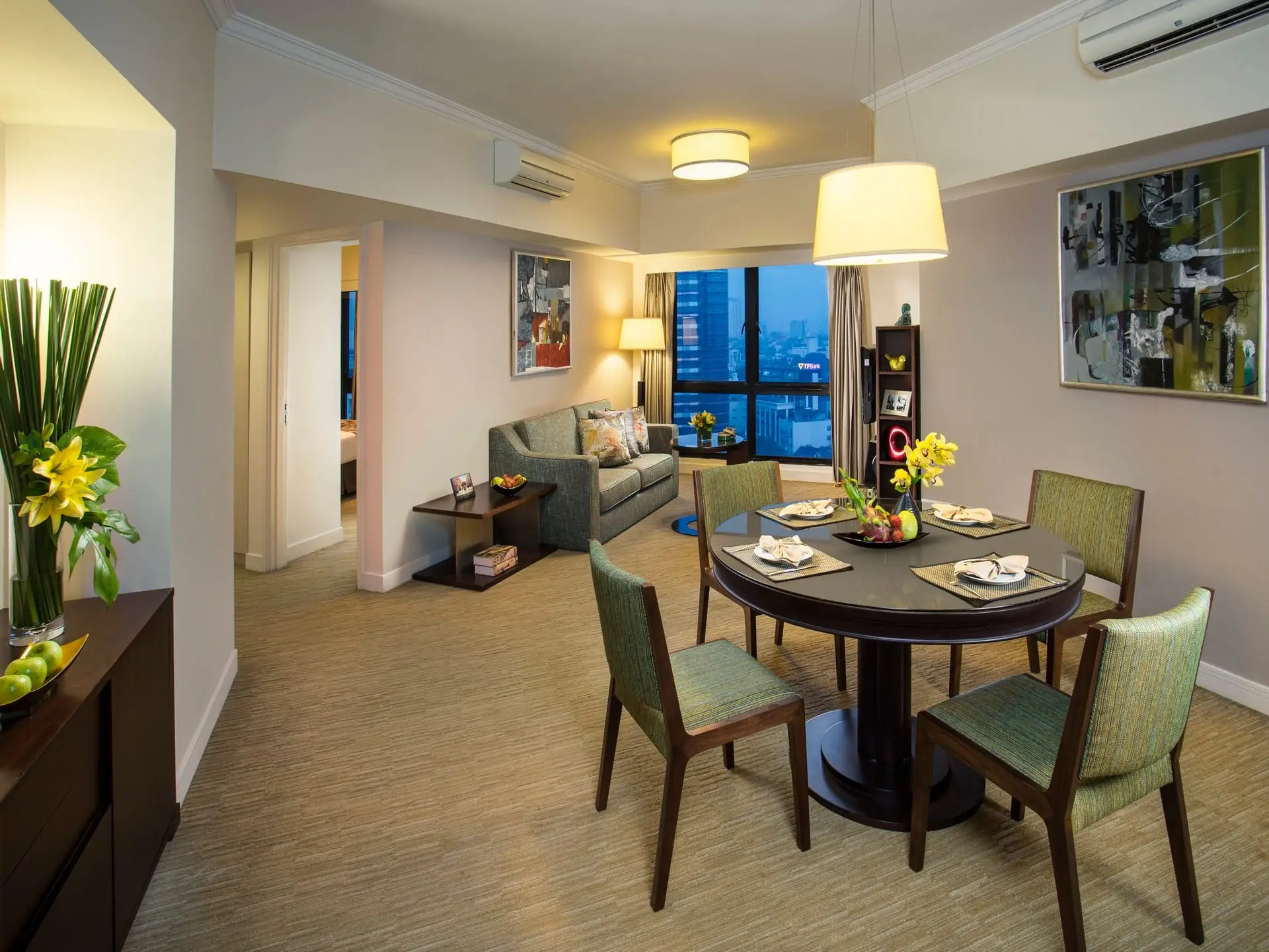 Somerset Grand Hanoiのリビング