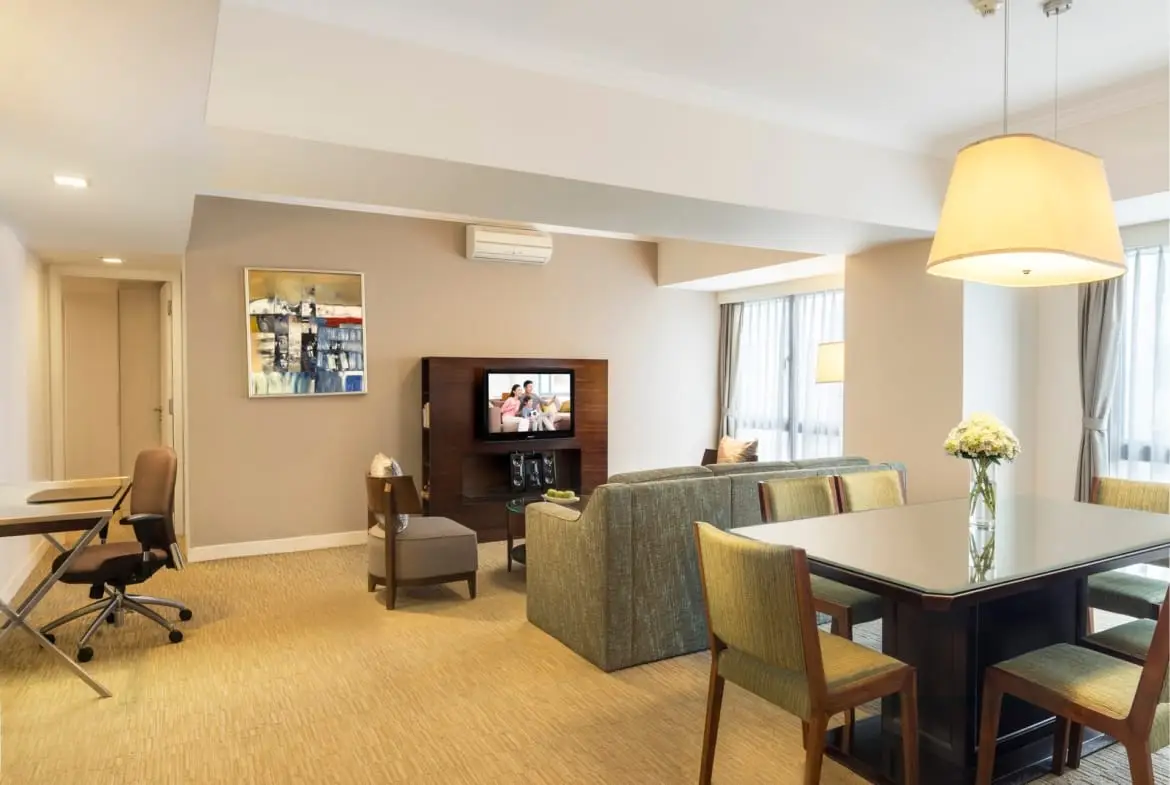 Somerset Grand Hanoiのリビング