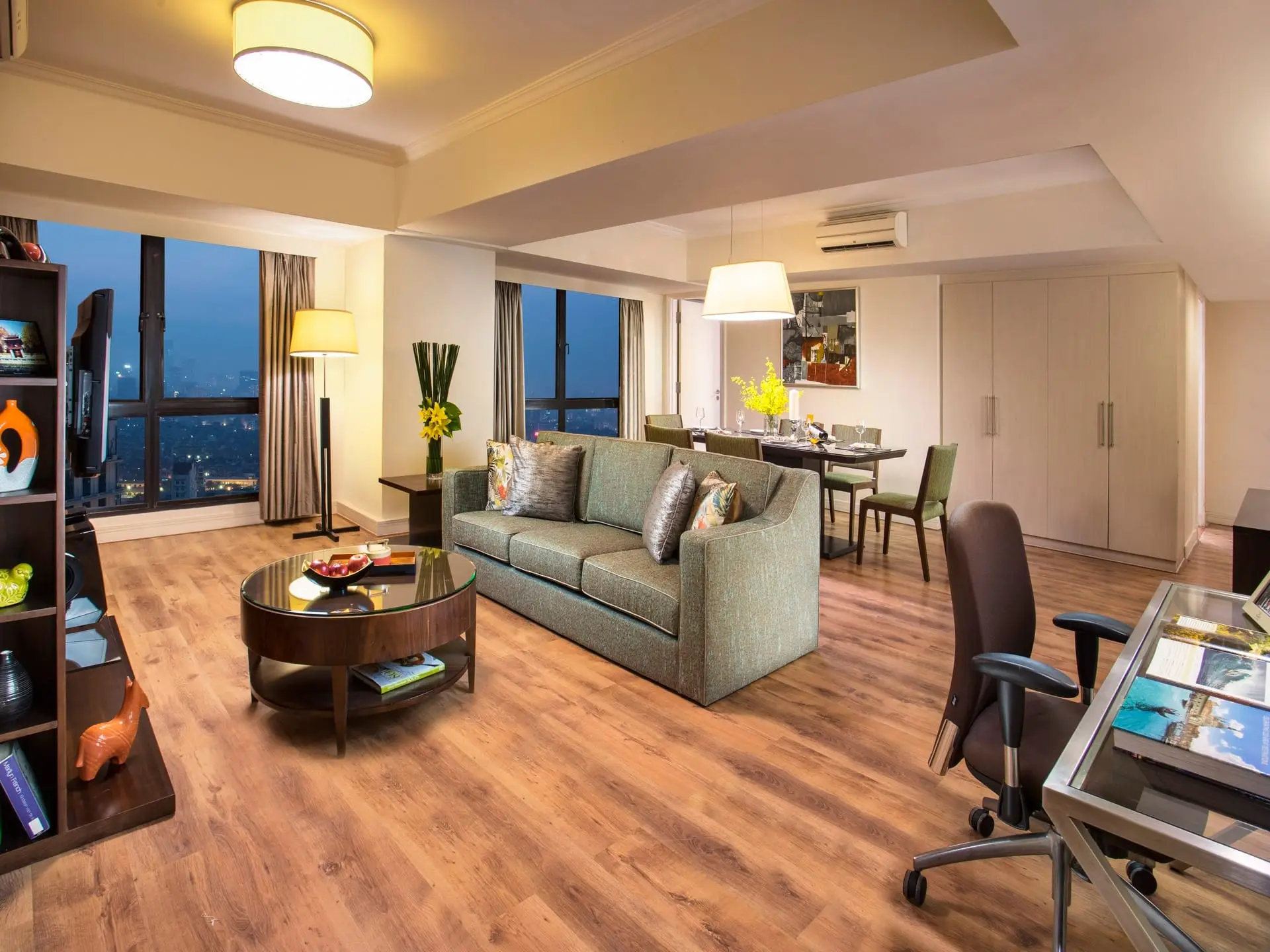 Somerset Grand Hanoiのリビング