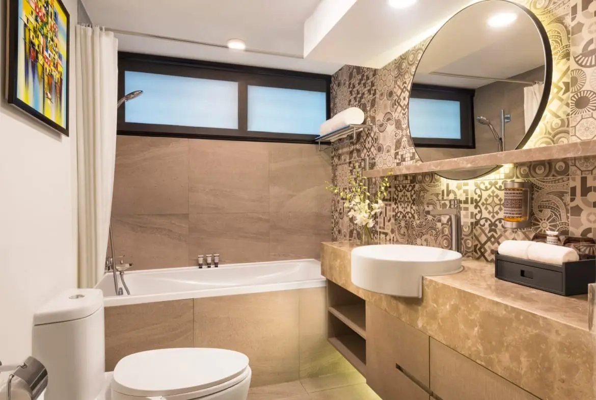 Somerset Grand Hanoiのバスルーム