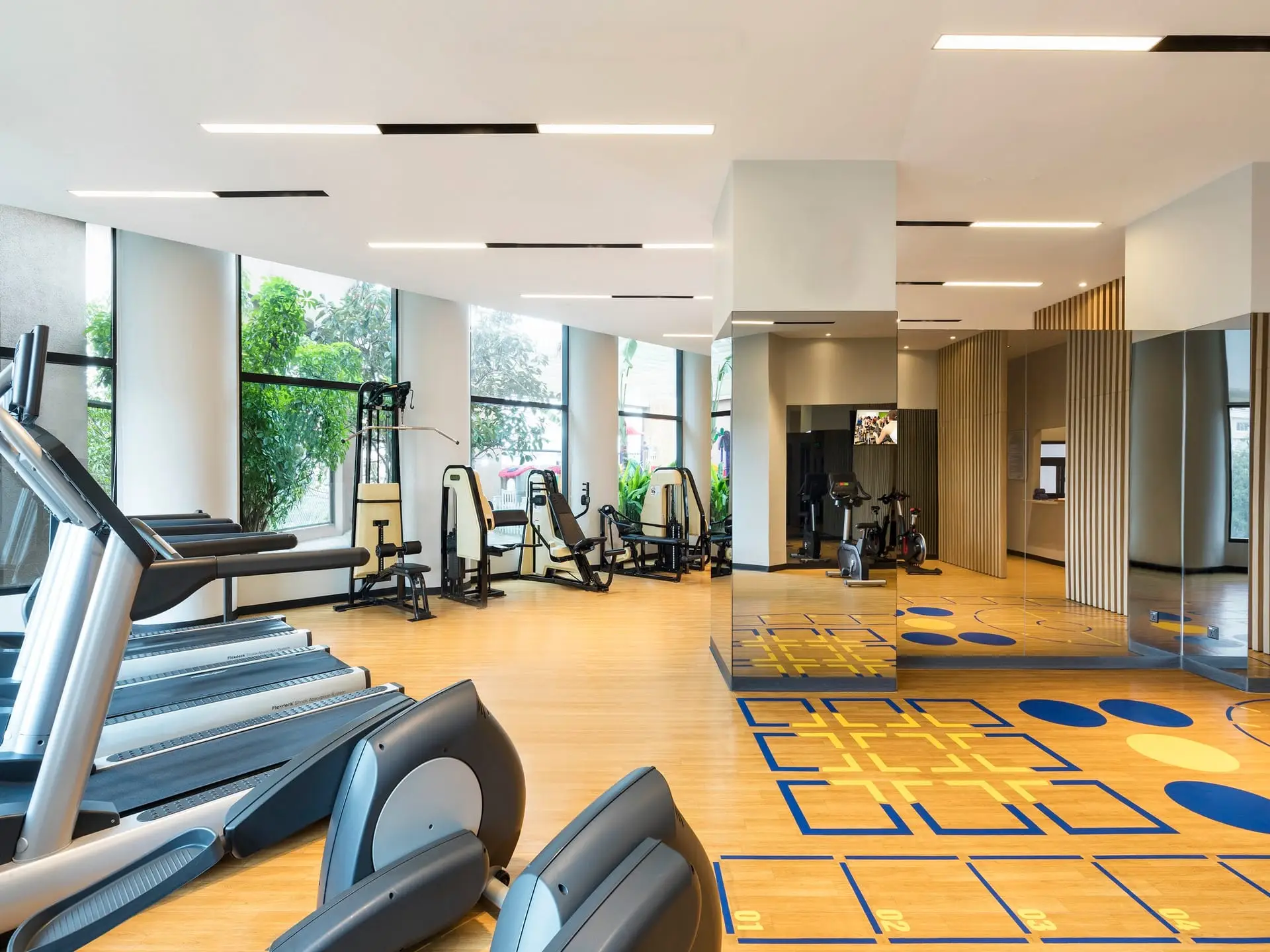Somerset Grand Hanoiのフィットネスジム