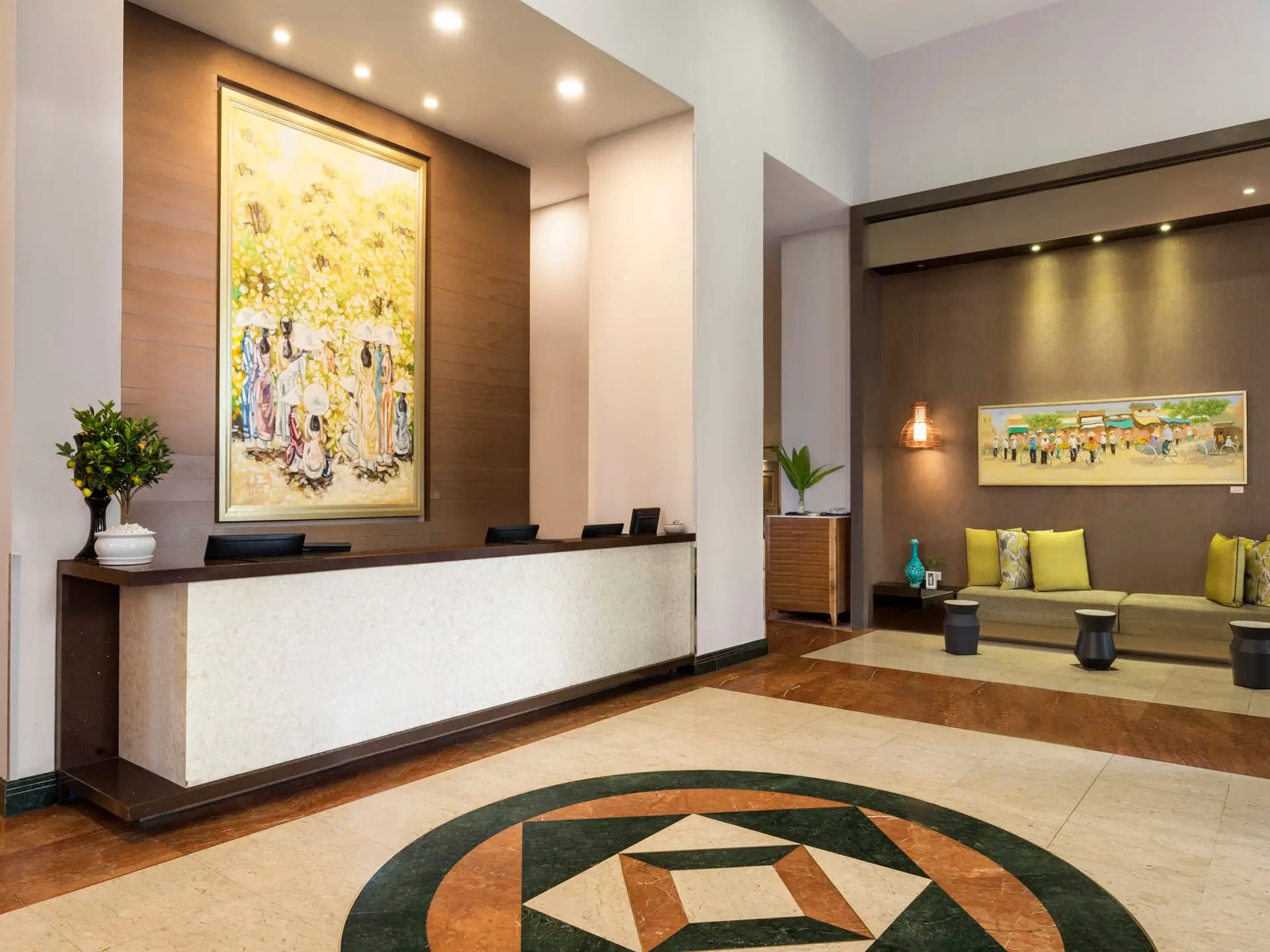 Somerset Grand Hanoiのロビー