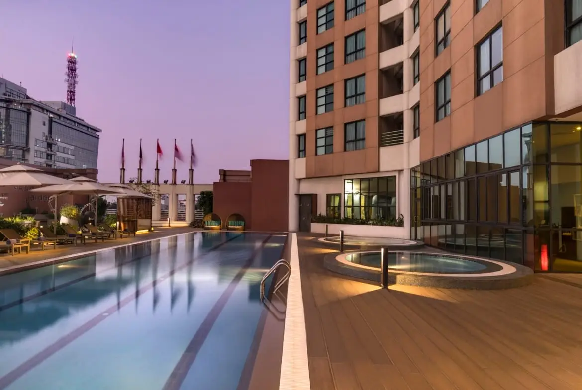 Somerset Grand Hanoiのプール