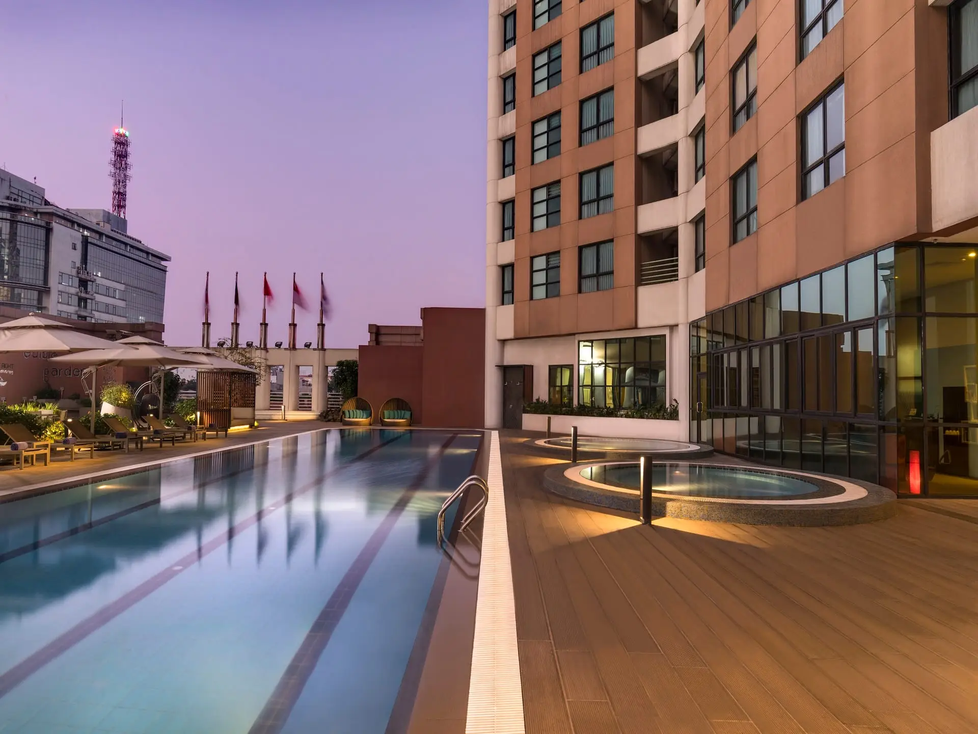 Somerset Grand Hanoiのプール