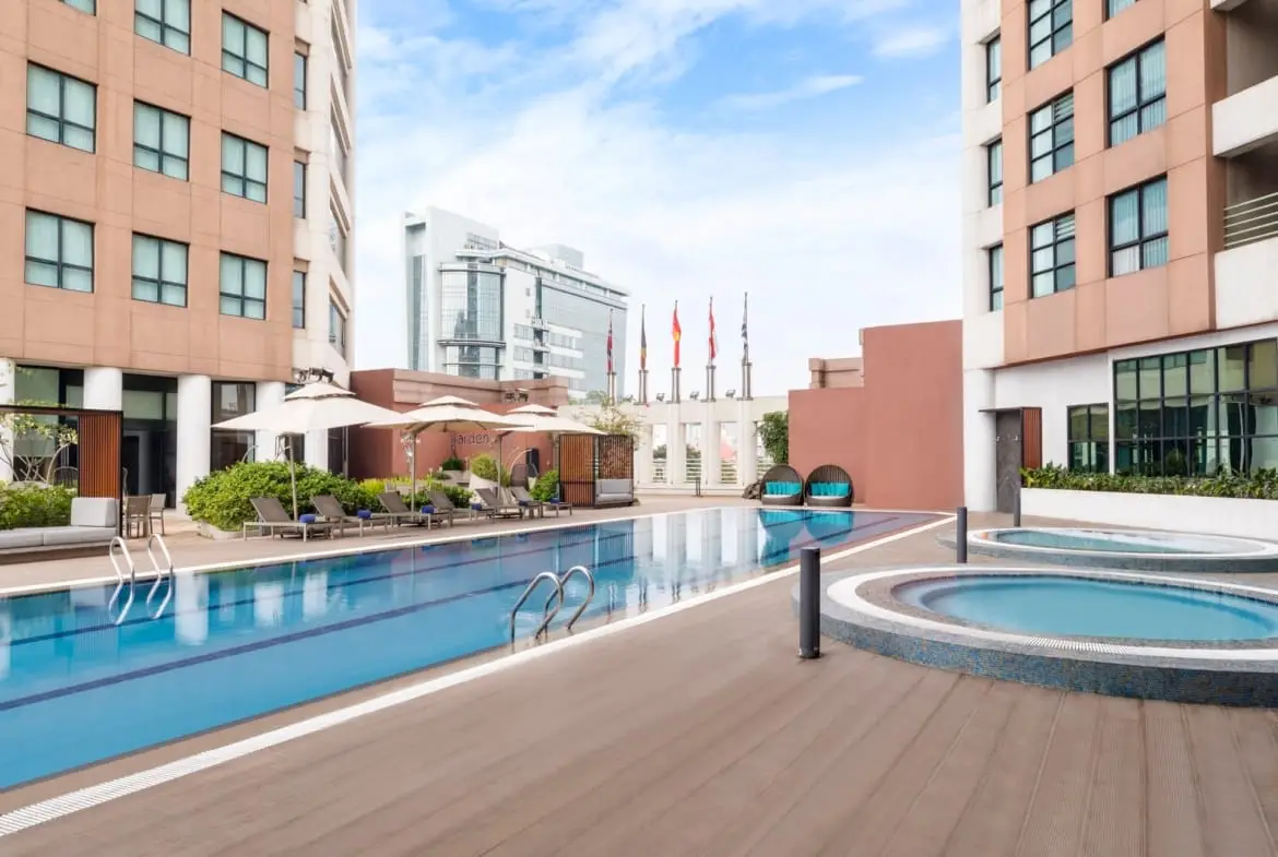 Somerset Grand Hanoiのプール