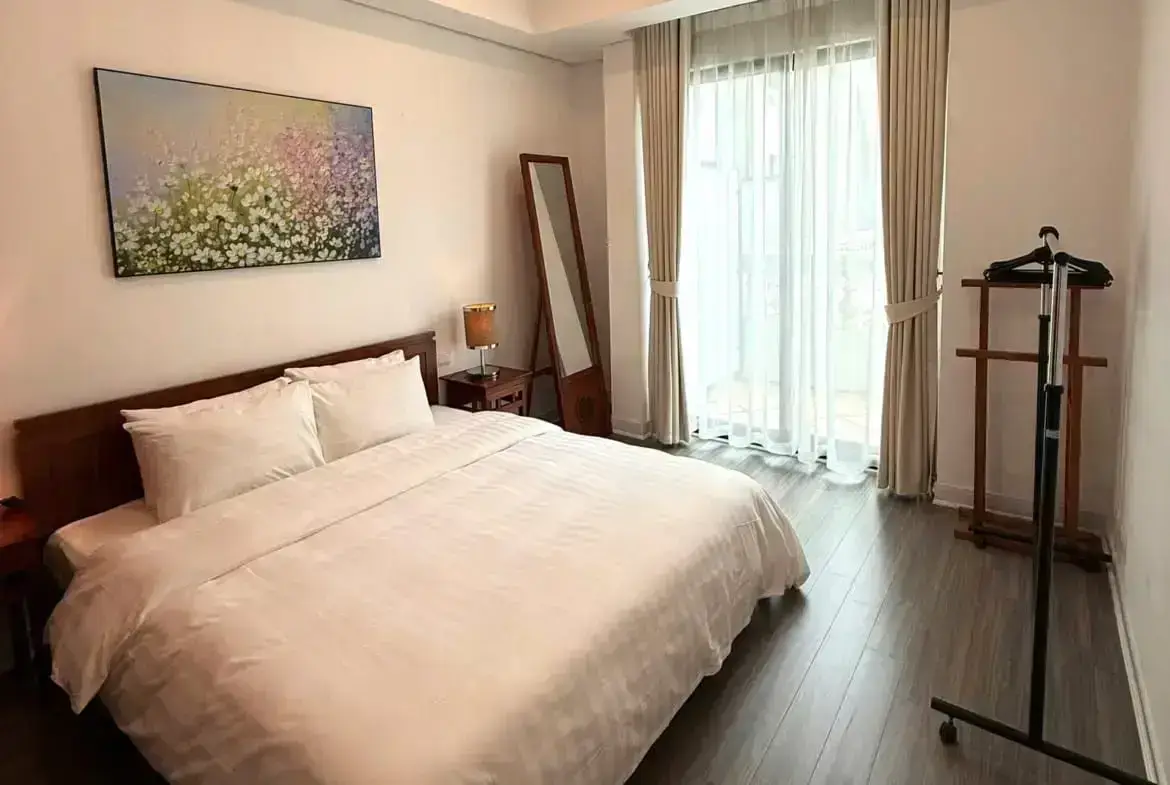 Pacific Placeのベッド