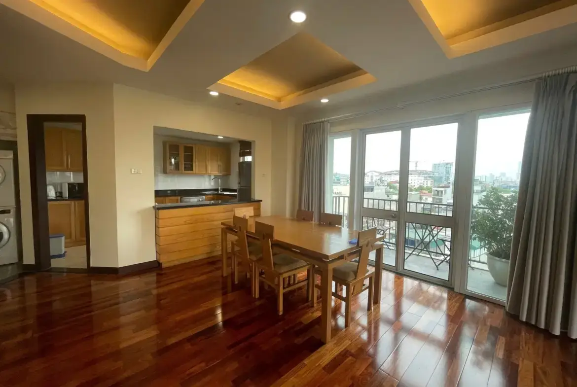 Elegant Suite Ha Hoi_2bed kitchen