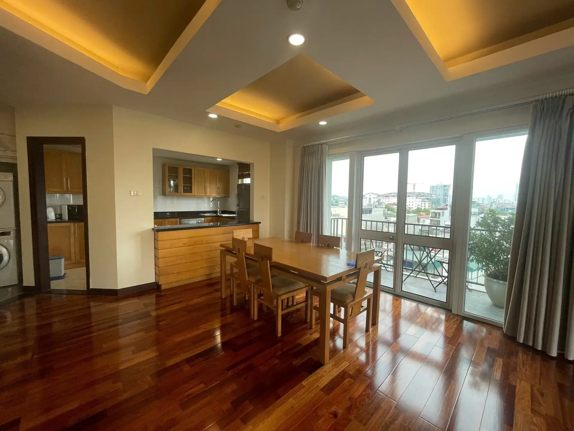 Elegant Suite Ha Hoi_2bed kitchen