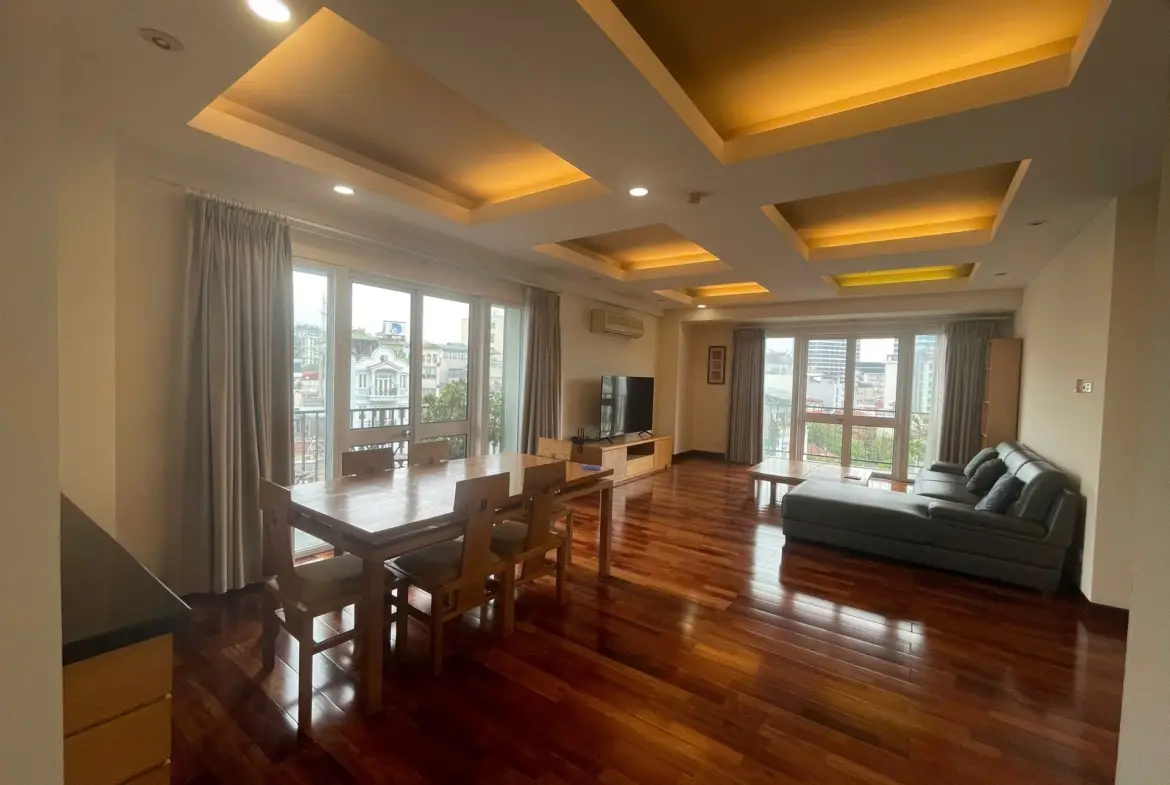 Elegant Suite Ha Hoi_2bed livingroom