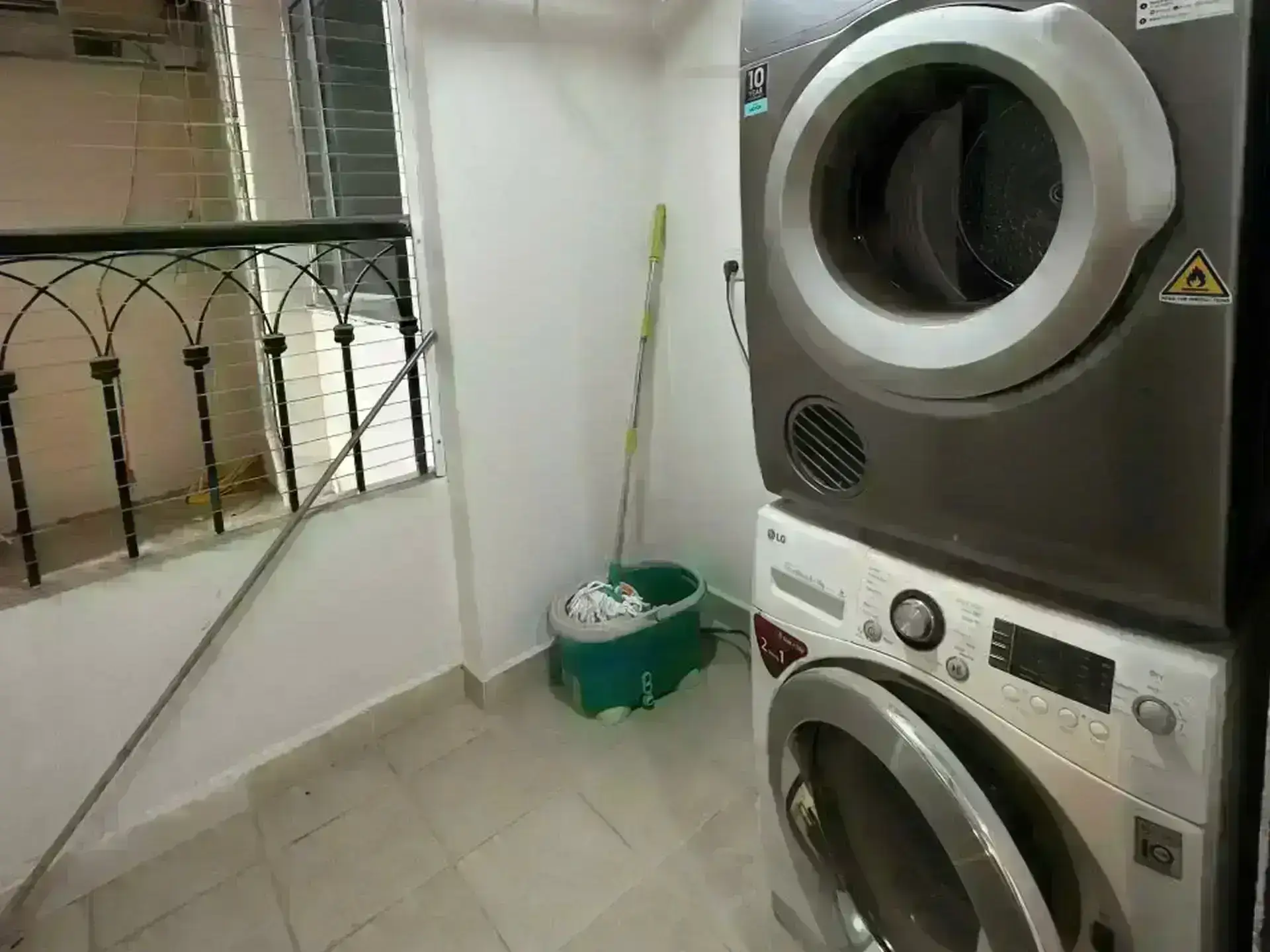 Hoang Thanh 0906_2bed_100m2_ washing machine