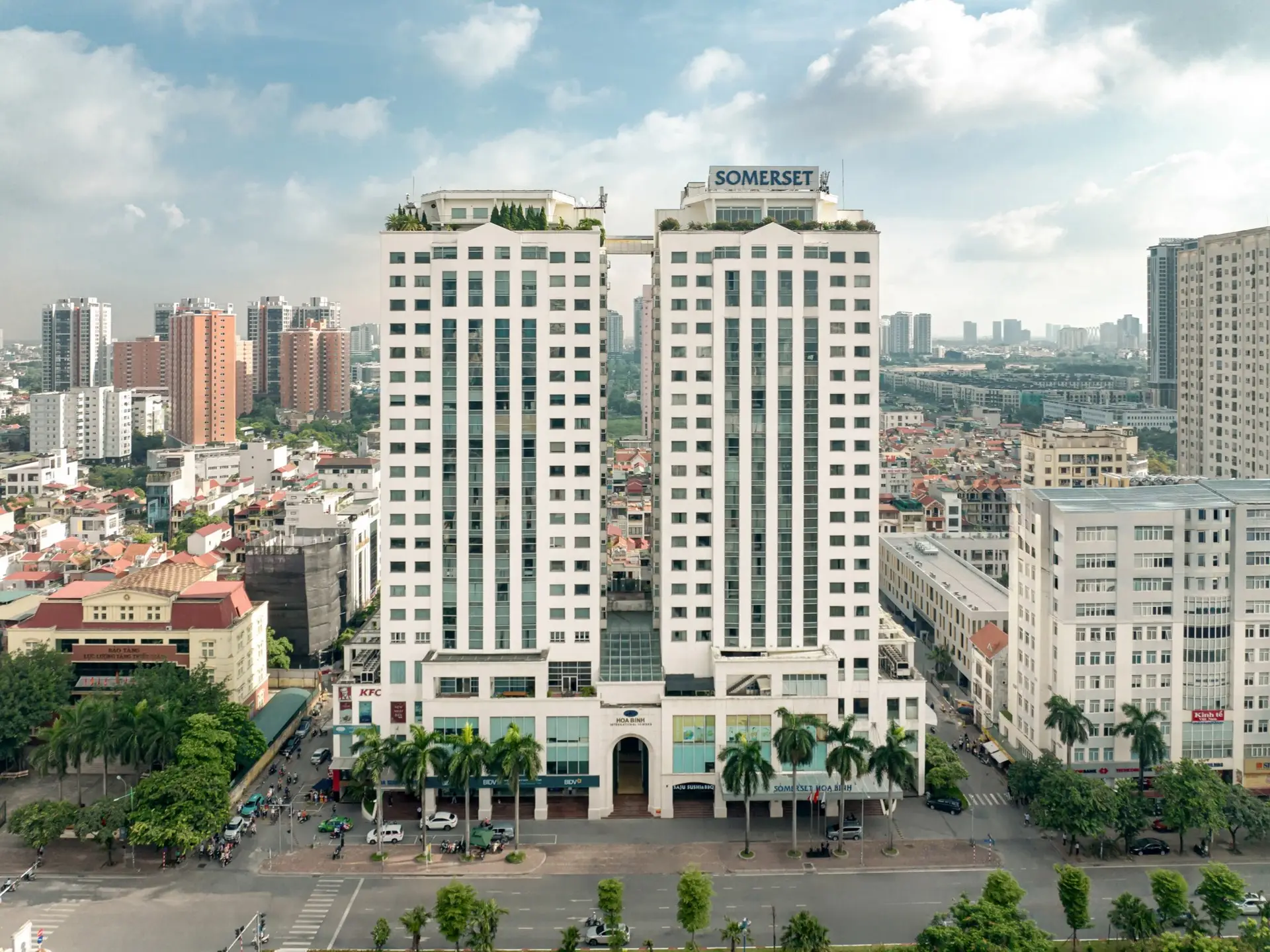 Somerset Hoa Binh outside Somerset Hoa Binh outside