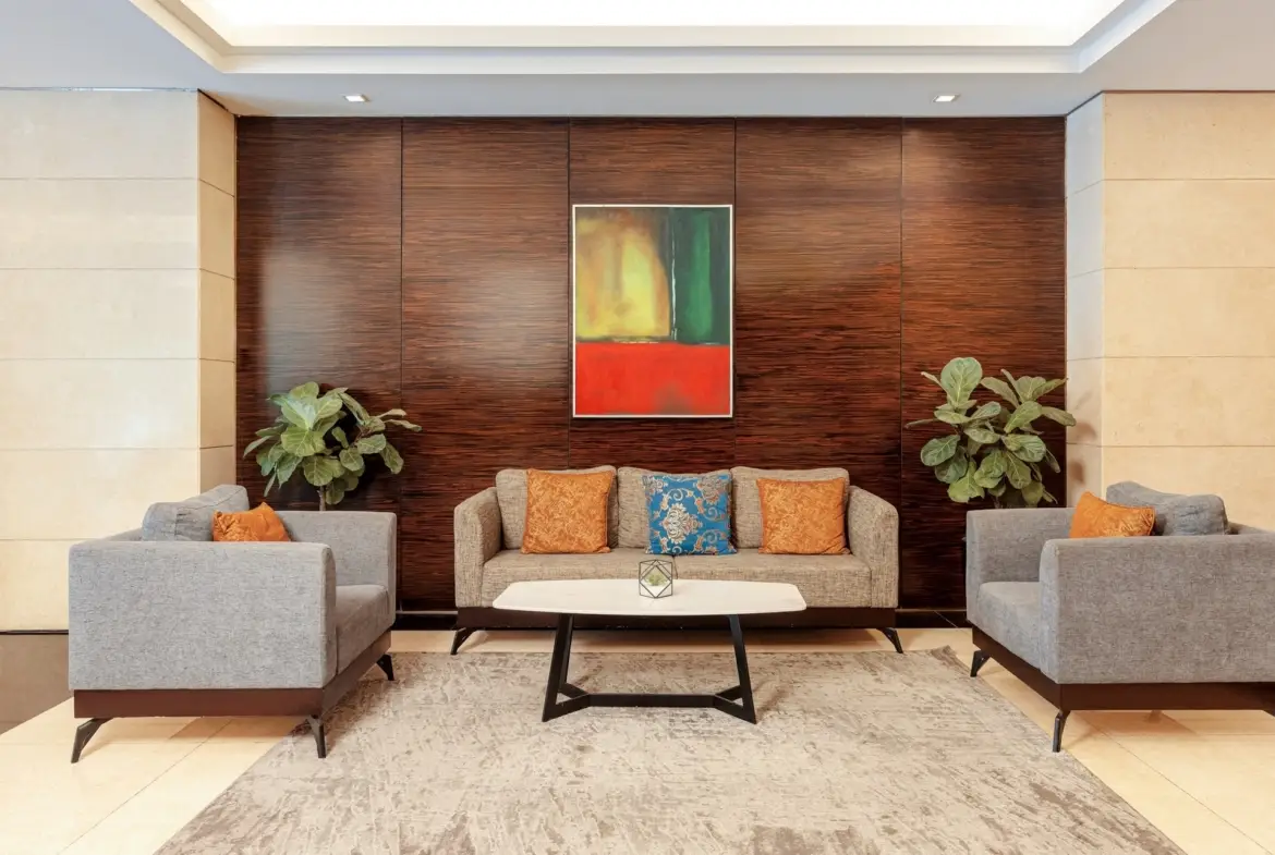 Somerset Hoa Binh receiption ロビー