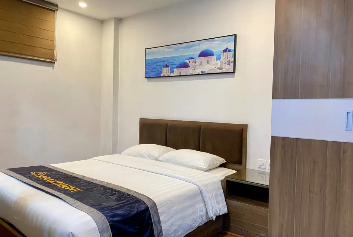 Papa Apartment ベッド