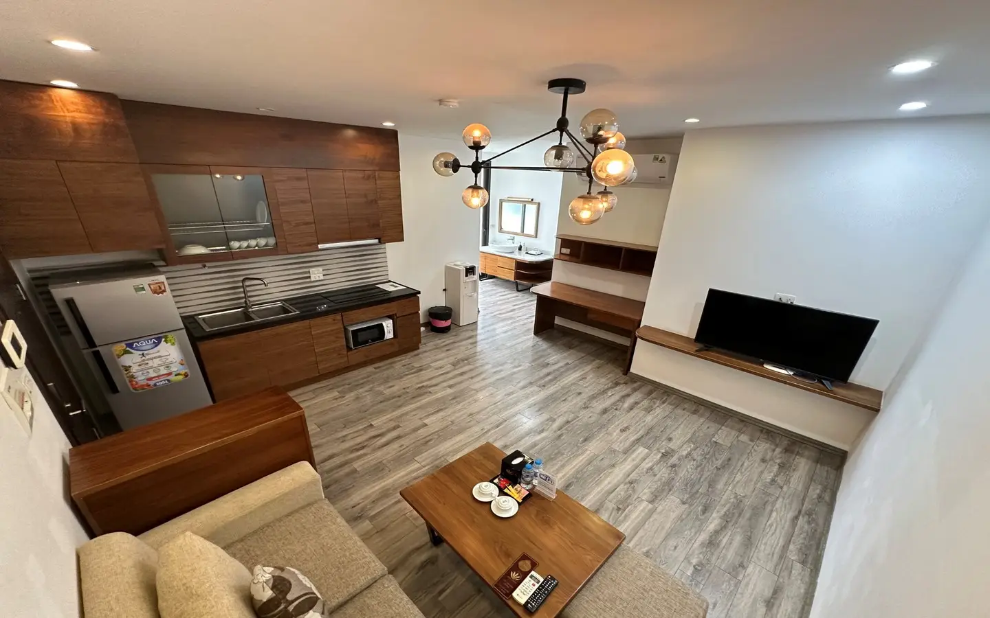 リビングとキッチン