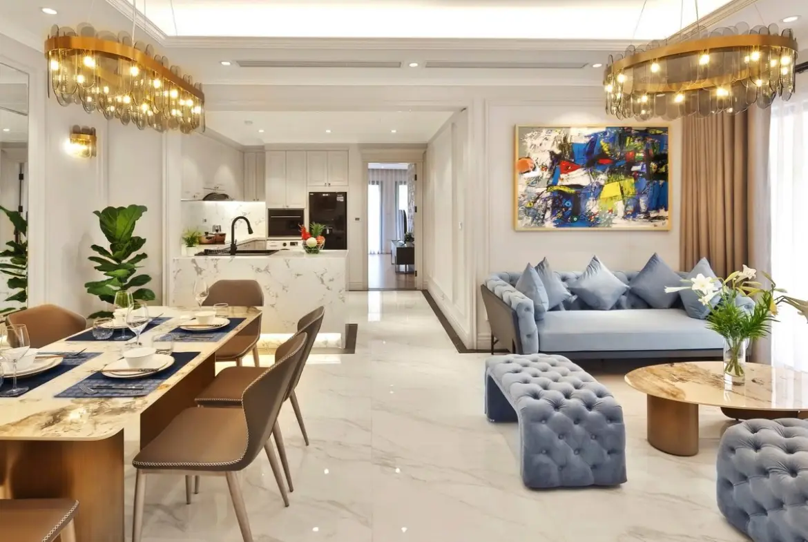 Vitrine Apartment ハイセンスな立地と室内デザインのアパートメント